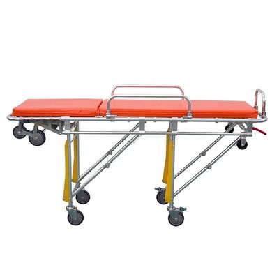 Alüminyum Alaşım Katlanabilir Ambulans Çarşafı Turuncu Cerrahi Çarşaf