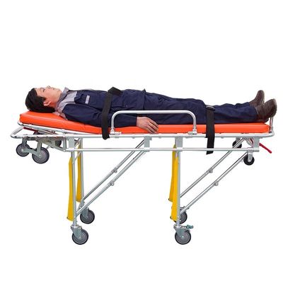 Alüminyum Alaşım Katlanabilir Ambulans Çarşafı Turuncu Cerrahi Çarşaf