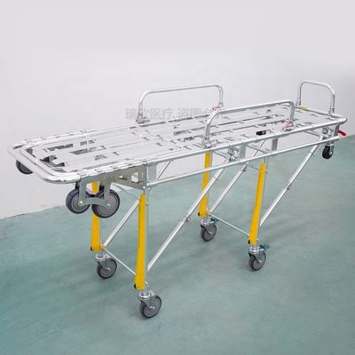 Alüminyum Alaşım Katlanabilir Ambulans Çarşafı Turuncu Cerrahi Çarşaf