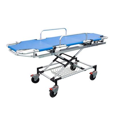 Mavi Ambulans Çatlak Yatağı Alüminyum Alaşım Tıbbi Çatlak Taşımacılığı