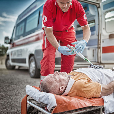 Mobil Ambulans Katlanabilir Çatlak Ems Gurney OEM Ambulans Araba