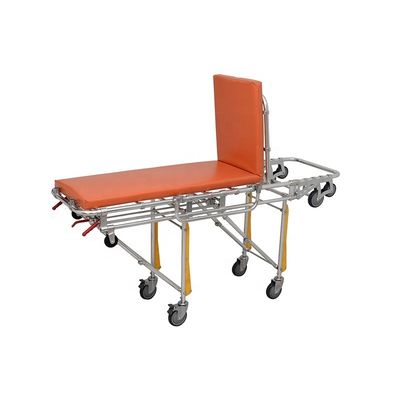 Alüminyum alaşımlı otomatik yükleme ambulans yatak CE sertifikası