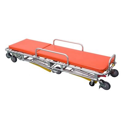 Hastane Ambulans Arabası Yatak OEM Tıbbi Taşıma Çatlak