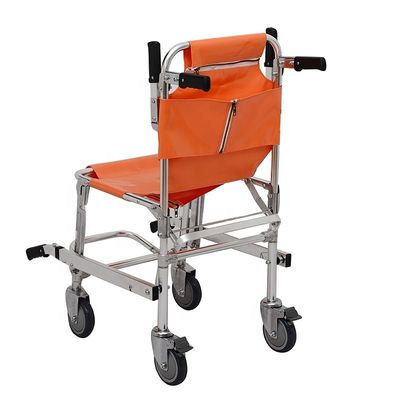 Katlanabilir Merdiven Sandalye Çatlak Transfer Hasta Alüminyum Alaşımı