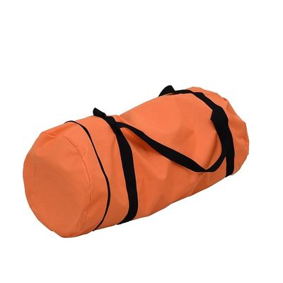 İlk yardım cihazları için turuncu kompozit plastik katlanabilir kurtarma sedyesi 250*84*0.5cm