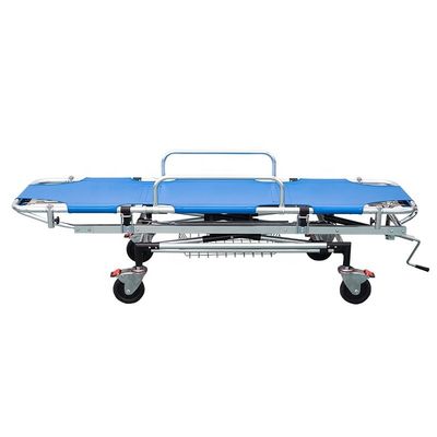 Mavi Alüminyum Alaşım Acil Ambulans İlk Yardım Yatağı