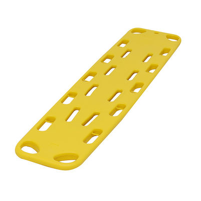 Turuncu acil durum omurilik tahtası HDPE kurtarma katlanabilir omurilik tahtası