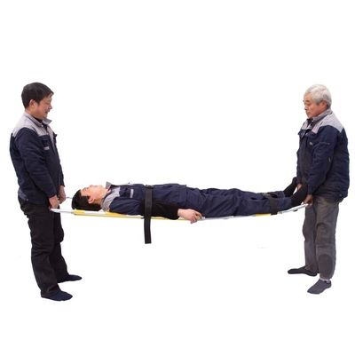 Aile ve hastane acil kurtarma için el Profesyonel Tıbbi Scoop Stretcher CE sertifikalı